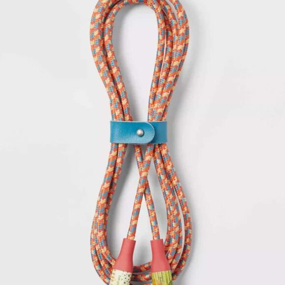 New Heyday with Jessie 6ft Braided Cable for Lightning to USB-C for iPhone/iPad - Picture 2 of 5